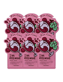I'm Red Wine 5+1 Free Mask Set