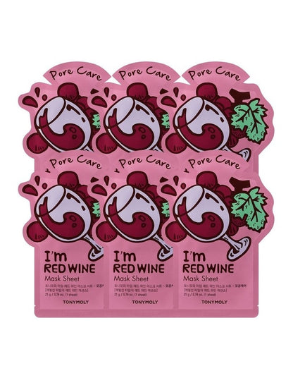 I'm Red Wine 5+1 Free Mask Set
