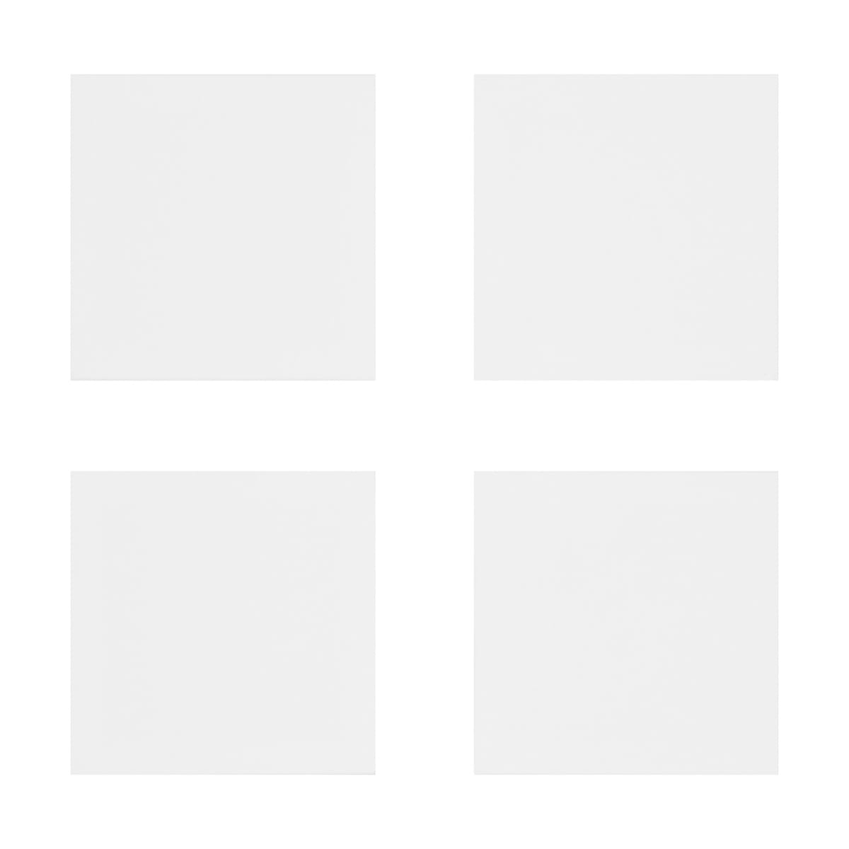 8in. x 8in. Stretch Canvas - 4 Pack