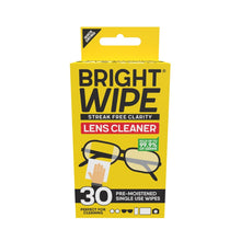 30 Pack Brightwipe Lens Cleaner Wipes