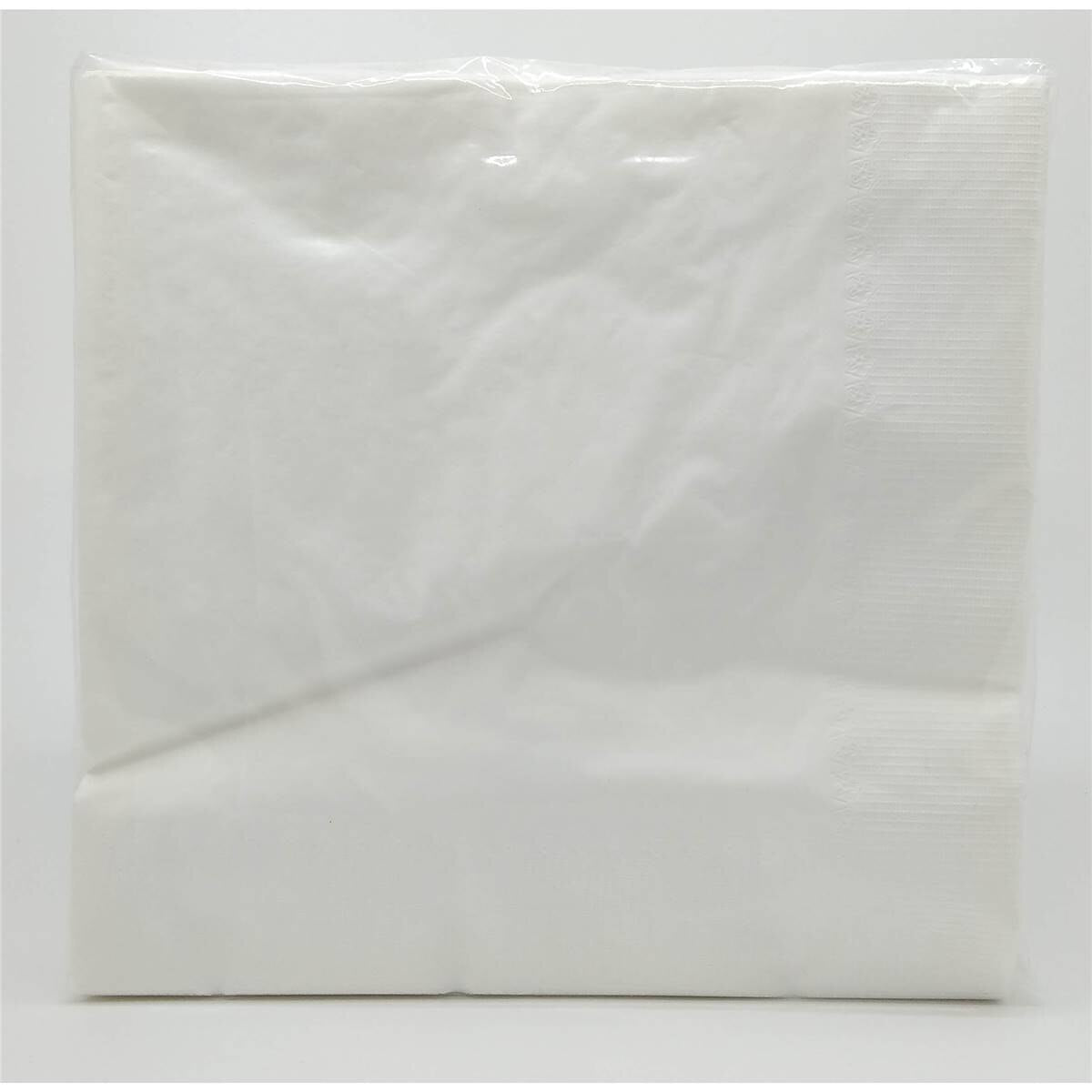 Armada Dinner Serviettes White 2 Ply 50 Pack