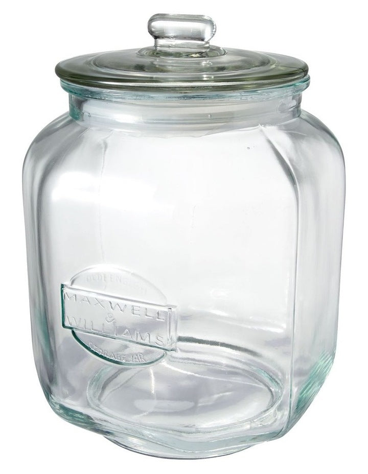 Olde English Storage Jar 7L in Clear