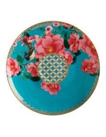 Teas & C's Silk Road Demi Cup and Saucer Set 85ml 2pc Gift Boxed in Aqua