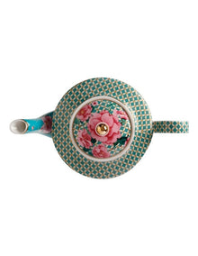 Teas & C's Silk Road Teapot Tea for One with Infuser 500ml in Aqua