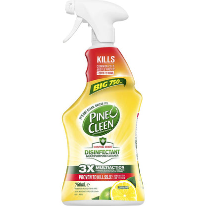 Pine O Cleen Lemon Lime Burst Disinfectant Cleaning Spray 750ml