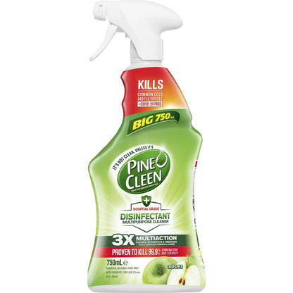 Pine O Cleen Crisp Apple Disinfectant Cleaning Spray 750ml