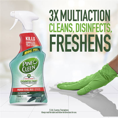 Pine O Cleen Eucalyptus Burst Disinfectant Cleaning Spray 750ml