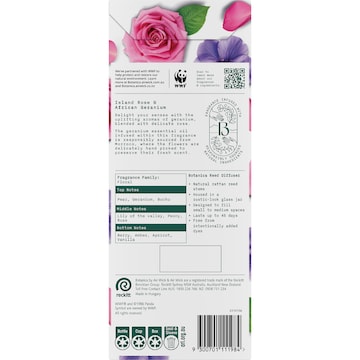 Botanica Island Rose & African Geranium Reed Diffuser 80mL