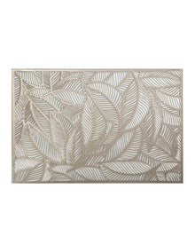 Table Accents Leaf Cut-Out Placemat 45x30cm in Gold