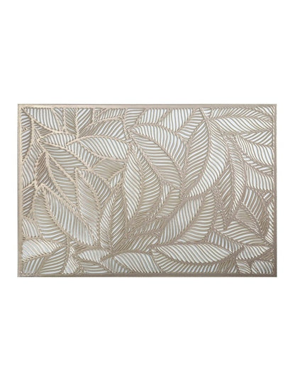Table Accents Leaf Cut-Out Placemat 45x30cm in Gold
