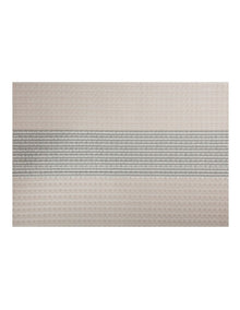 Table Accents Woven Lurex Placemat 45x30cm in Cream