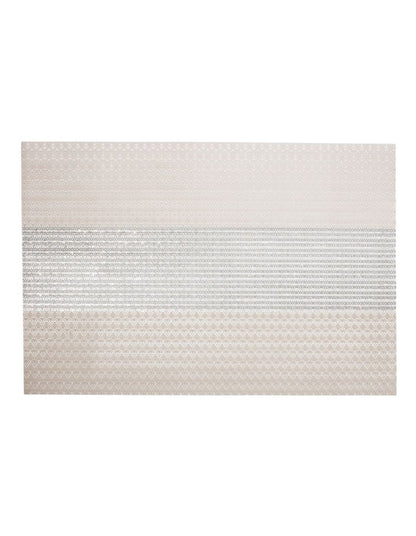 Table Accents Woven Lurex Placemat 45x30cm in Cream