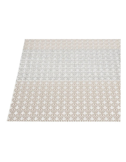 Table Accents Woven Lurex Placemat 45x30cm in Cream