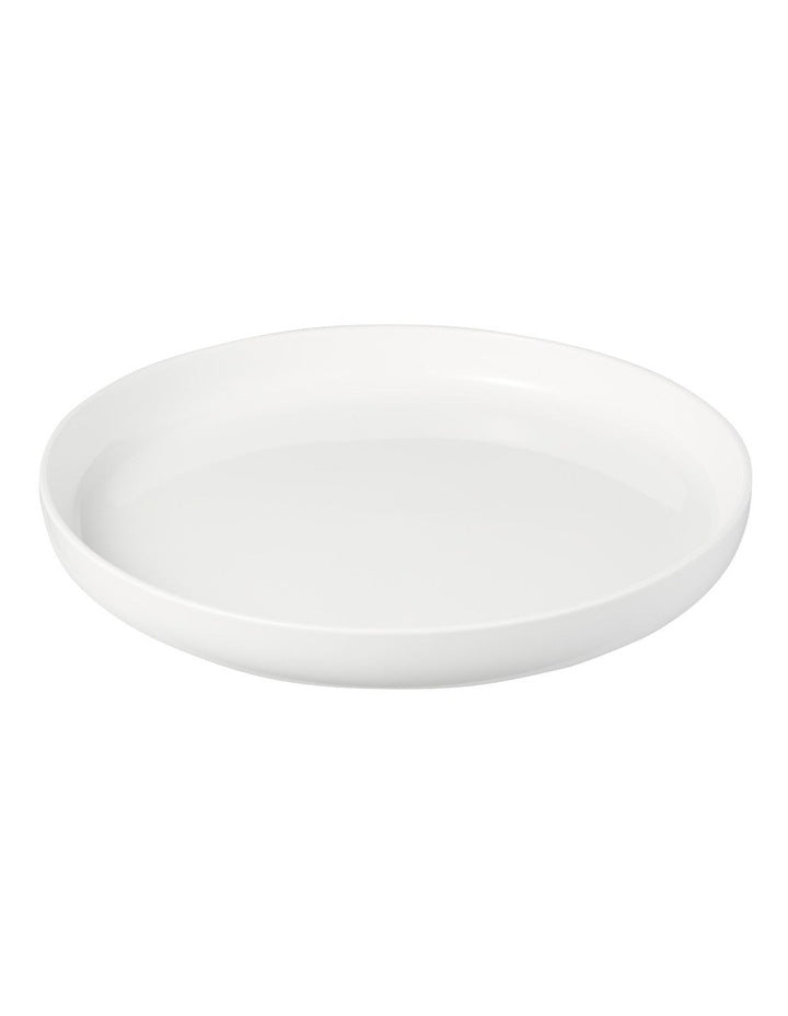 White Basics High Rim Platter 28cm in White