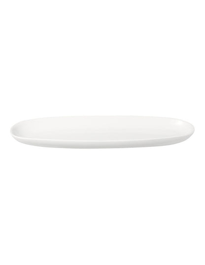 White Basics Oblong Platter 30x9cm in White