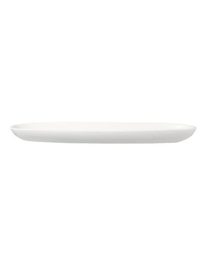 White Basics Oblong Platter 30x9cm in White