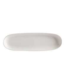 White Basics Oblong Platter 40x12.5cm in White