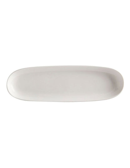 White Basics Oblong Platter 40x12.5cm in White