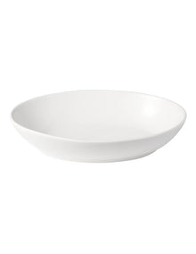 White Basics Oval Bowl 20x14cm in White