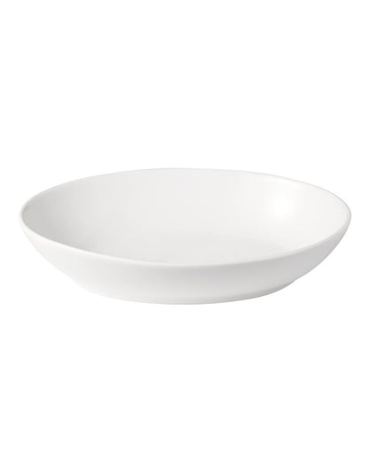 White Basics Oval Bowl 20x14cm in White