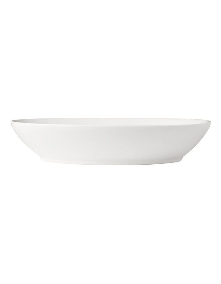 White Basics Oval Bowl 25x17cm in White