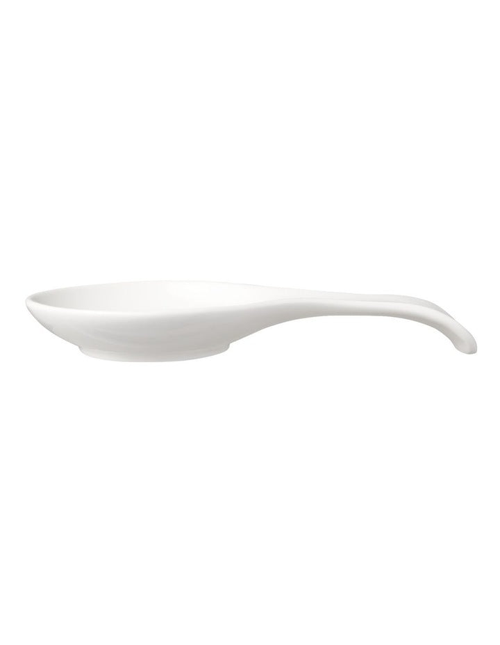 White Basics Round Spoon Rest 23cm