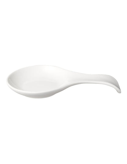White Basics Round Spoon Rest 23cm
