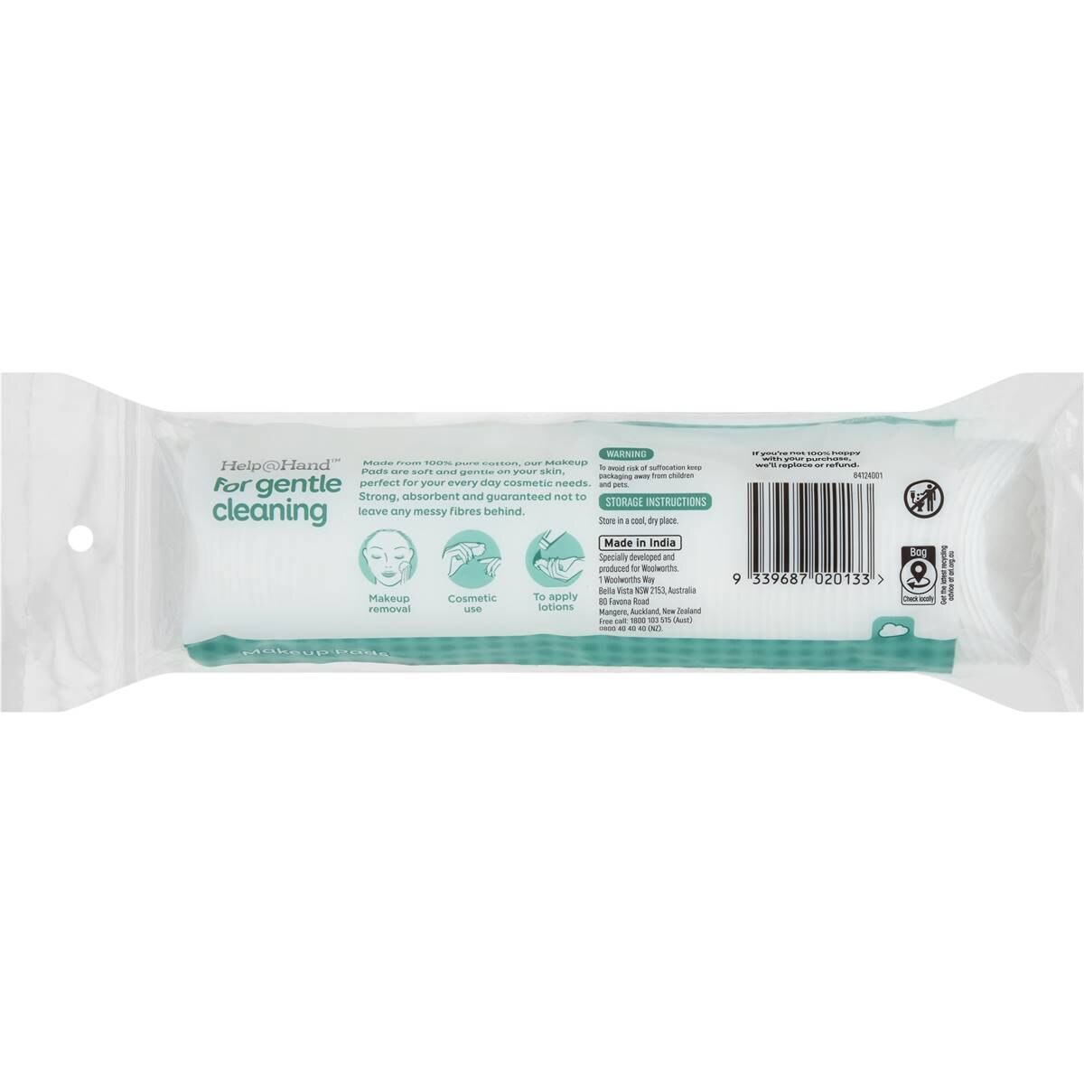 Help@Hand Make Up Pads 80 Pack