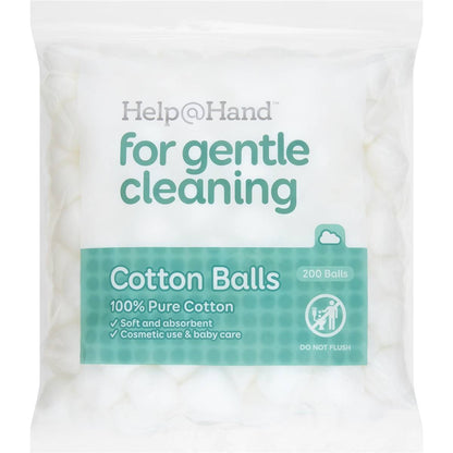 Help@Hand Cotton Balls 200 Pack