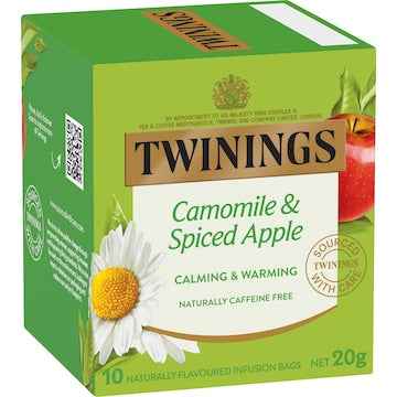 Twinings Camomile & Spiced Apple Tea Bags 10 pack