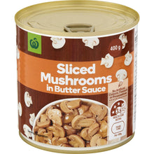Woolworths Mushrooms In Butter Sauce 400g