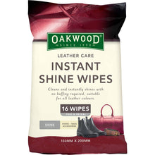 Oakwood Leather Wipes 16 Pack