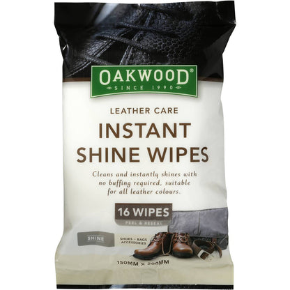 Oakwood Leather Wipes 16 Pack