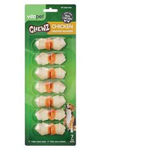 Vita Pet Chewz Chicken Wrapped Rawhide Dog Treats 7 pack