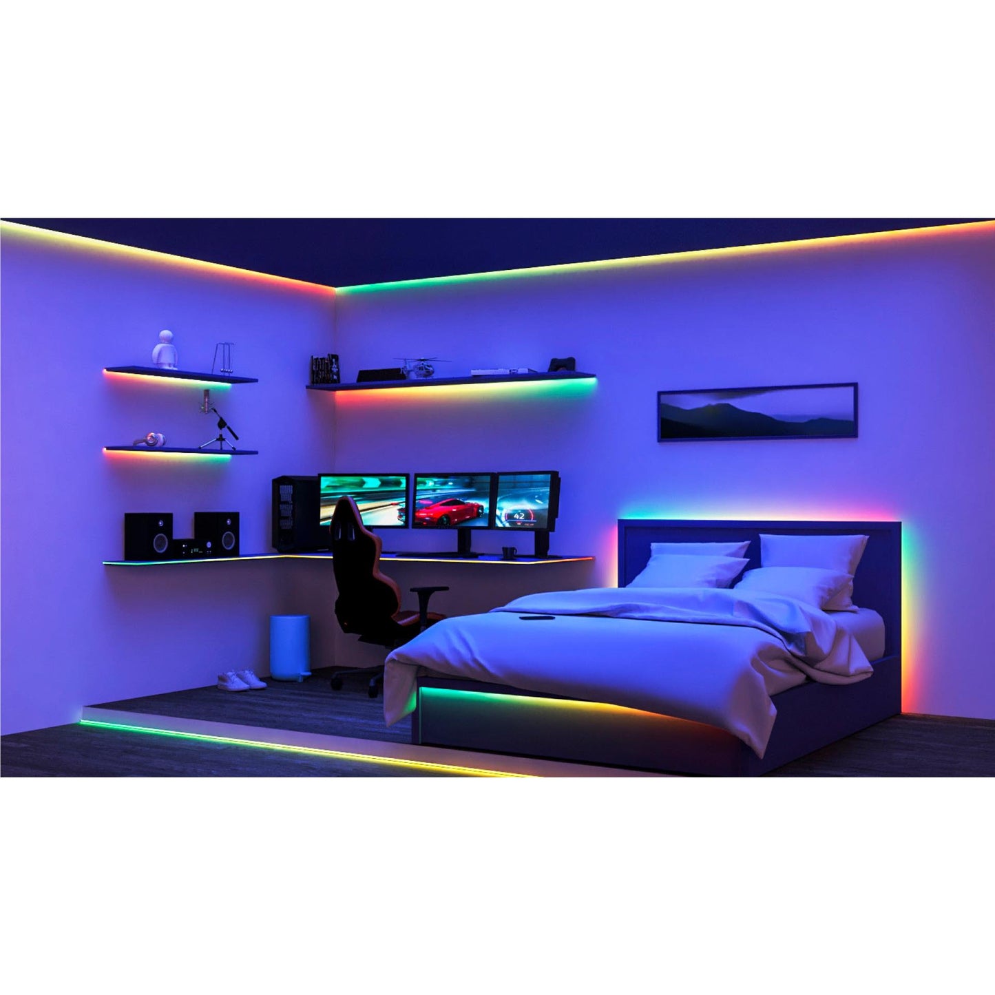 WiZ Gradient Color & Tunable White Strip (5m)
