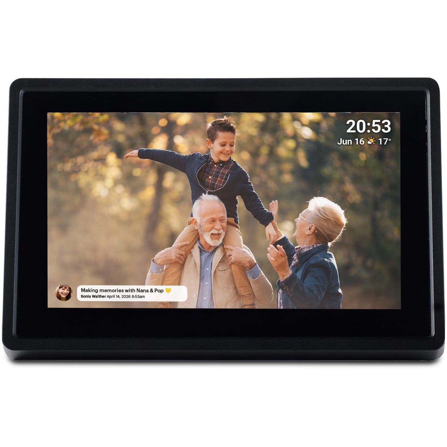 Jackson Frameo Smart Digital Photo Frame 7" 16GB (Black)