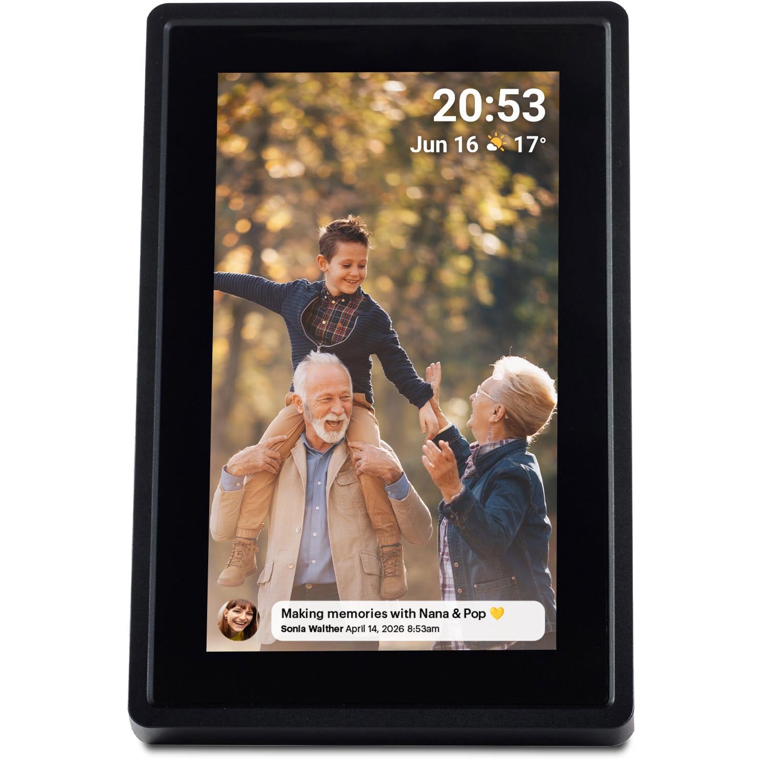 Jackson Frameo Smart Digital Photo Frame 7" 16GB (Black)