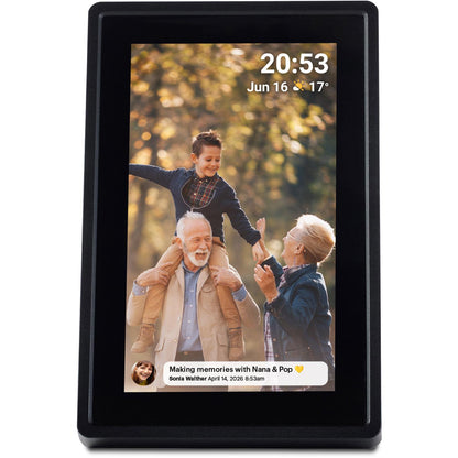Jackson Frameo Smart Digital Photo Frame 7" 16GB (Black)