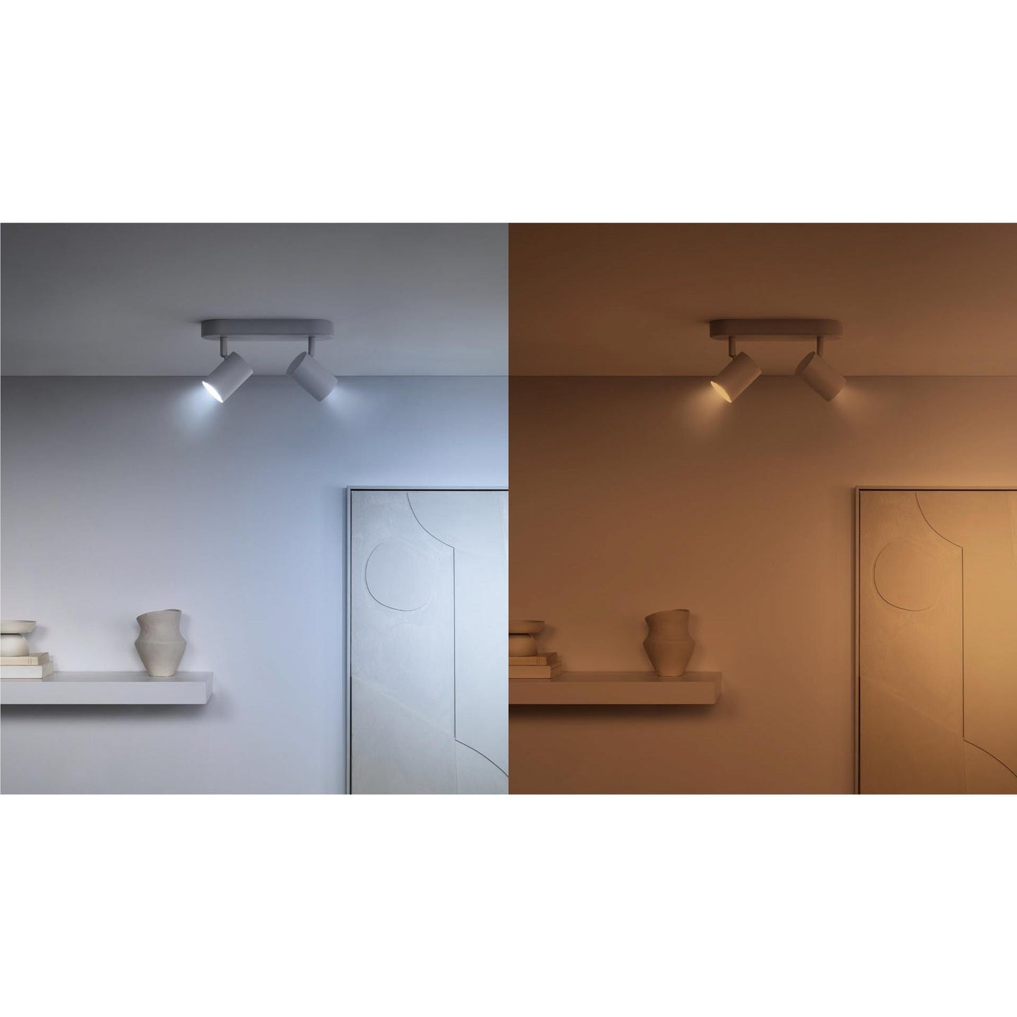 WiZ White Ambient Glass Smart Bulb (GU10)