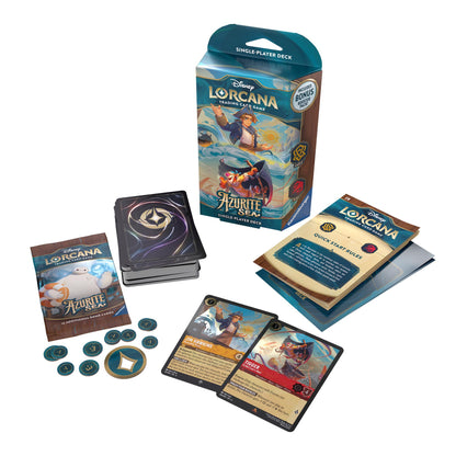 Disney Lorcana Trading Card Game - Azurite Sea Single-Player Deck