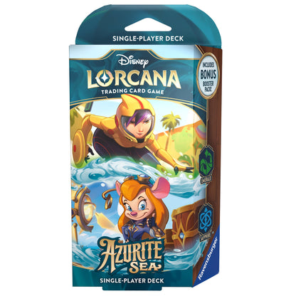 Disney Lorcana Trading Card Game - Azurite Sea Single-Player Deck