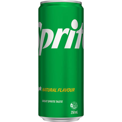 Sprite Lemonade Soft Drink Can 250ml
