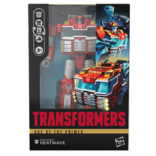 Transformers - Age Of The Primes: Voyager Class: Rescue Bot Heatwave Figure