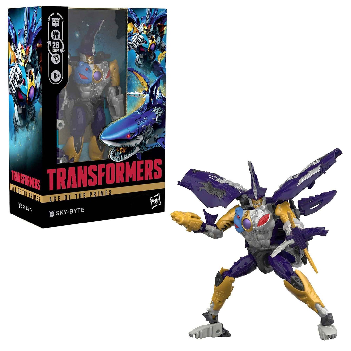 Transformers - Age Of The Primes: Voyager Class: Sky-Byte Figure