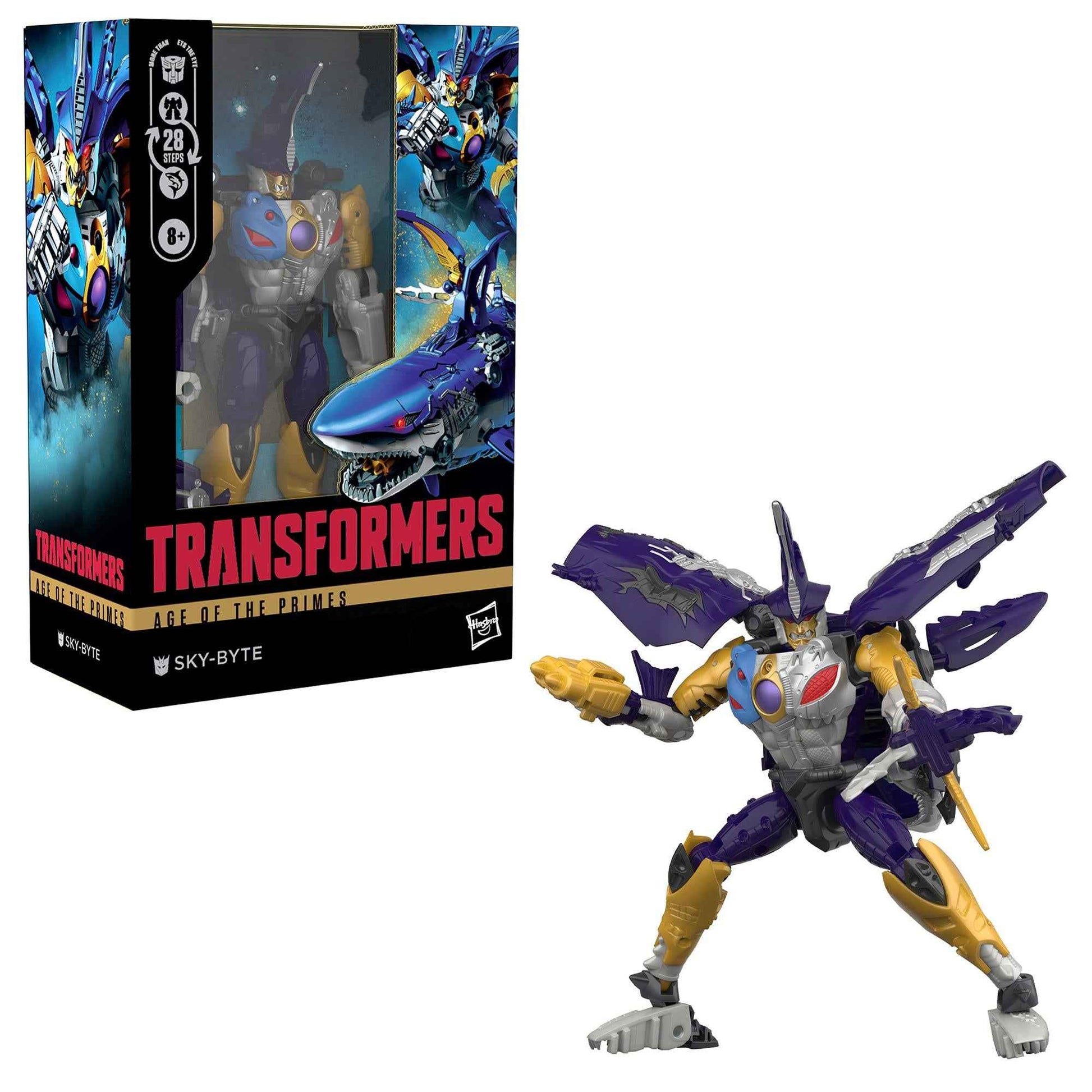 Transformers - Age Of The Primes: Voyager Class: Sky-Byte Figure