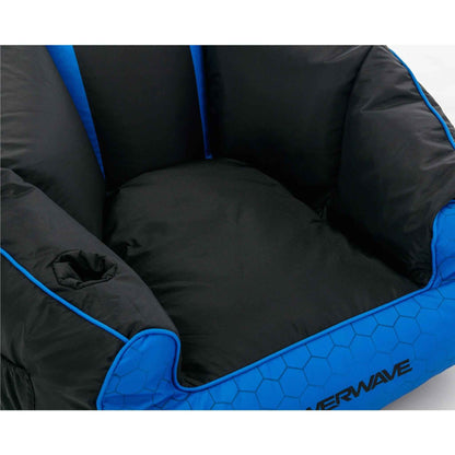 Powerwave Bean Bag Puff Chair (Blue)