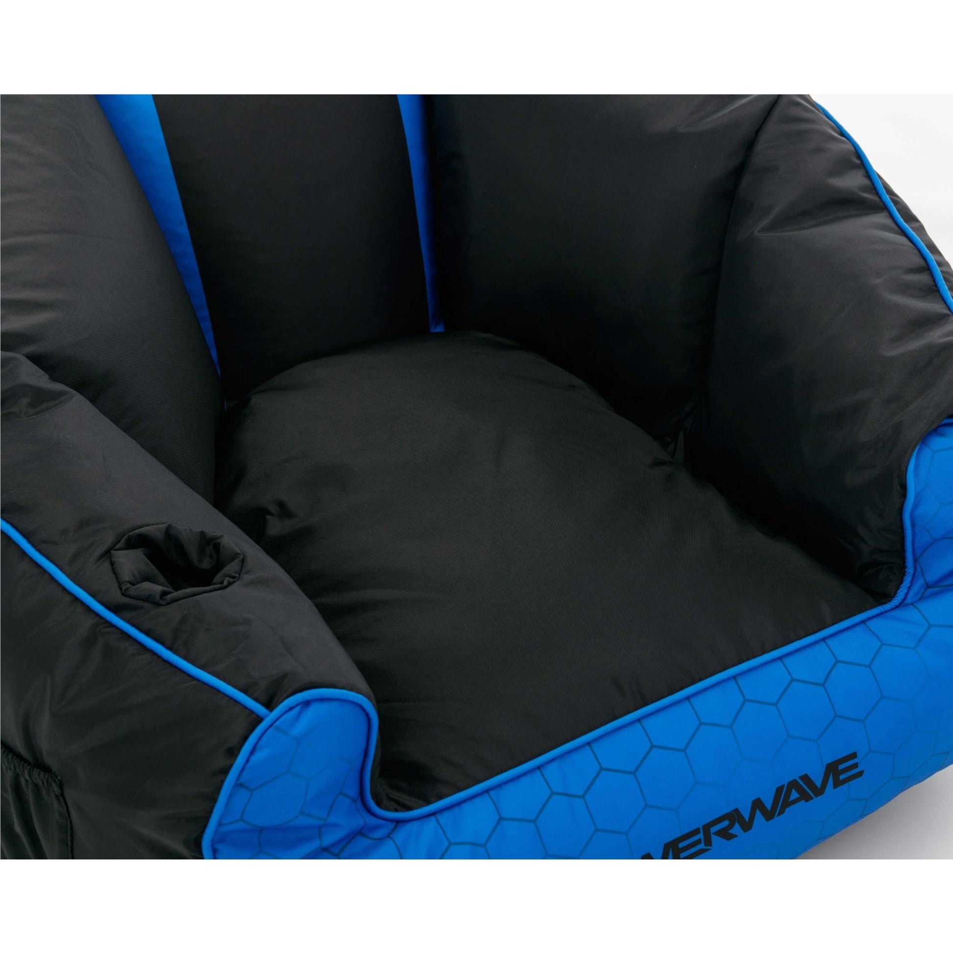 Powerwave Bean Bag Puff Chair (Blue)