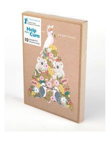 Bush Animals Charity Christmas Cards 10 Pack