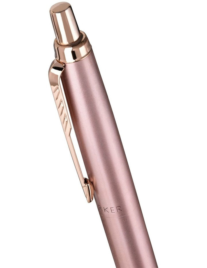 XL Monochrome Ballpoint Pen in Rose Gold