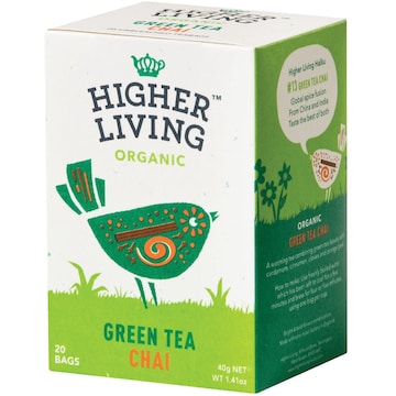 Higher Living Chai Green each